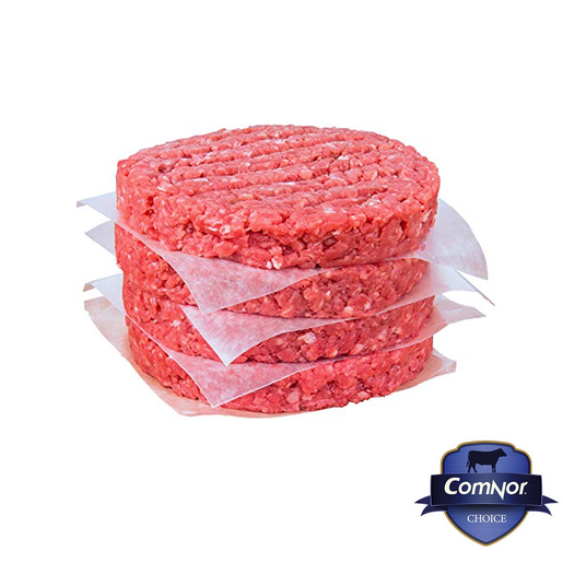 HAMBURGUESA DE RES 6 OZ COMNOR CHOICE
