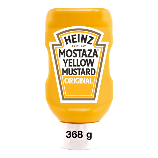 MOSTAZA AMARILLA INVERTIDA .368K HEINZ