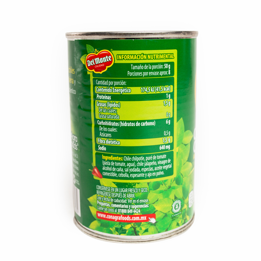 *D*CHILE CHIPOTLE 1/400 G DEL MONTE