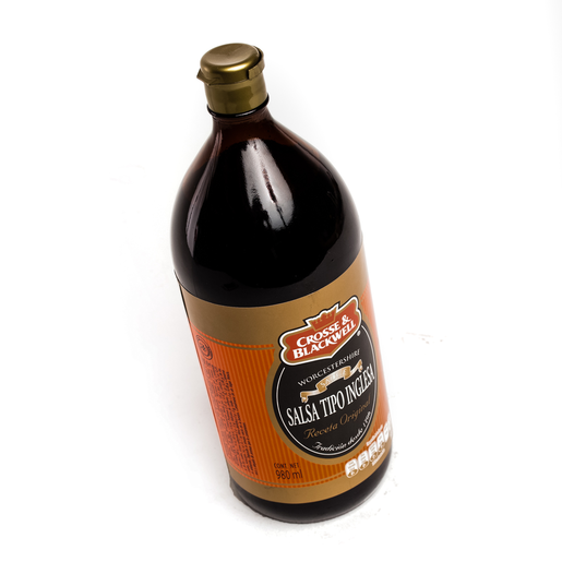 SALSA INGLESA 1/980 G CROSSE & BLACK