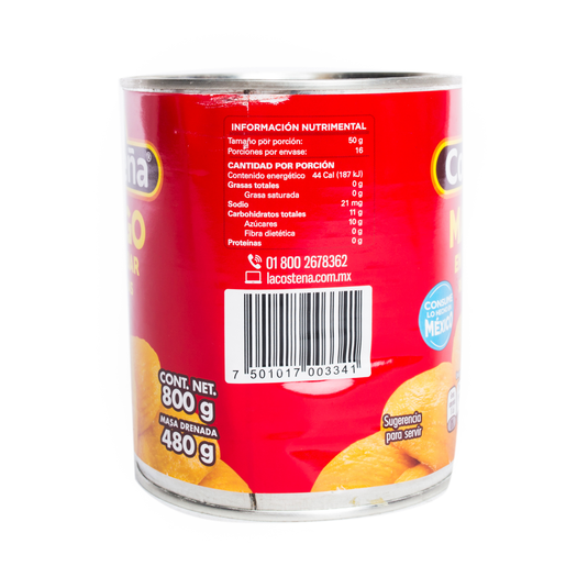 MANGO REBANADAS 800GRS LA COSTEÑA