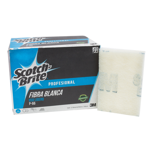 ***FIBRA BLANCA P66 SCOTCH BRITE