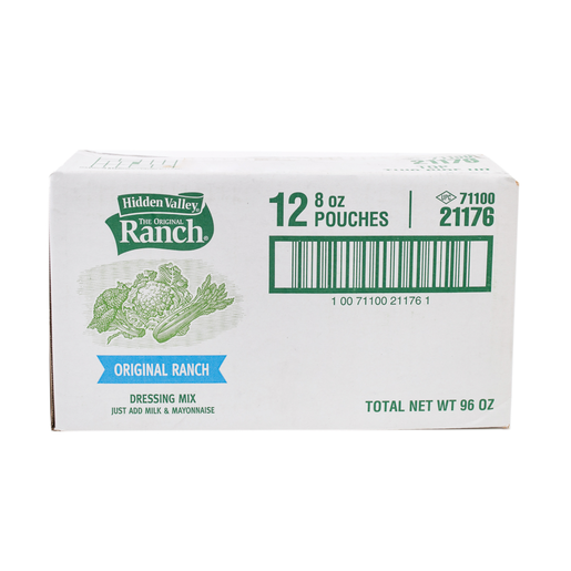 ADEREZO DRESSING MIX RANCH ORIG 12/220GR