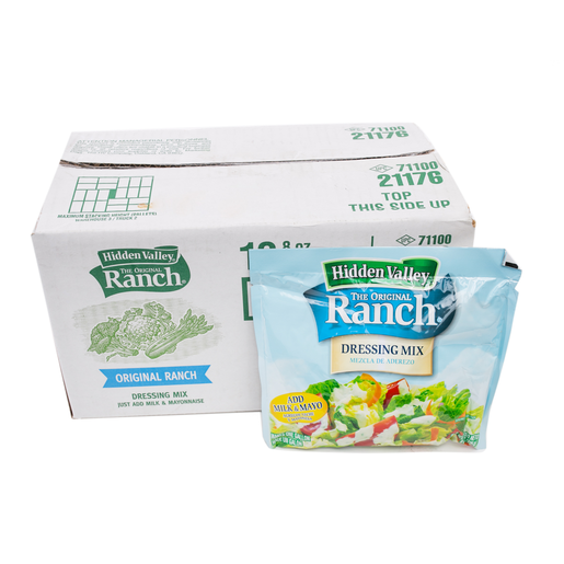 ADEREZO DRESSING MIX RANCH ORIG 12/220GR