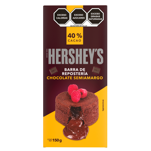 HERSHEY BARRA REPOST SEMI-AMARG 12/150GR