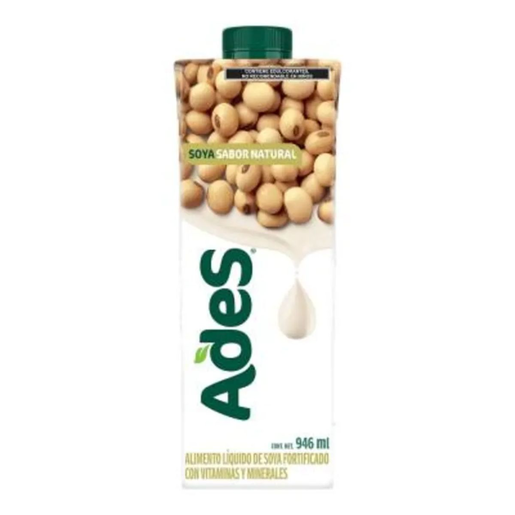 BEBIDA DE SOYA NATURAL .946 LT ADES