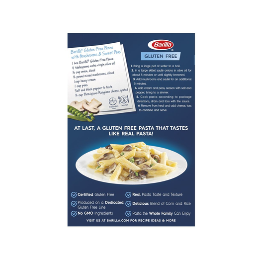 *D*PASTA PENNE GLUTEN FREE BARILLA 340GR