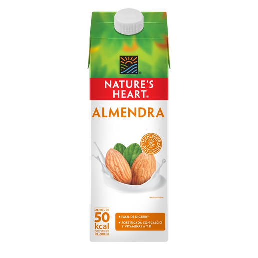 BEBIDA DE ALMENDRA 946 ML NATURE'S HEART