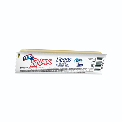 DEDO DE QUESO MOZZARELLA 26G FUD