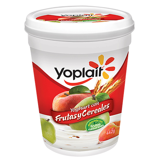 YOGHURT BATIDO FRUTAS CEREALES 442G YPT