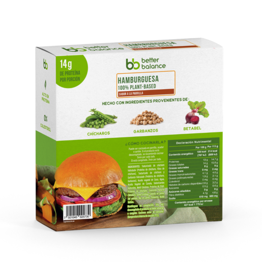 HAMBURGUESA GRILL RETAIL 226G 2 PZA BB