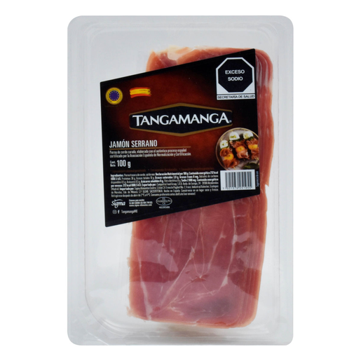 JAMON SERRANO 100G TGM