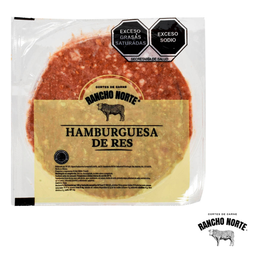 HAMBURGUESA DE RES 6 OZ ESPECIAL RN