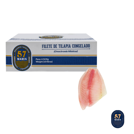 FILETE TILAPIA IMPORTADO 3/5 OZ 57 MARES