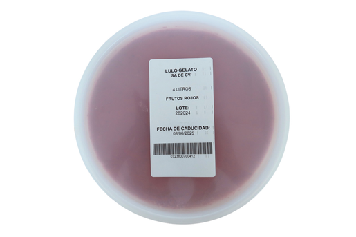 ***LULO SORBETE FRUTOS ROJOS 4L