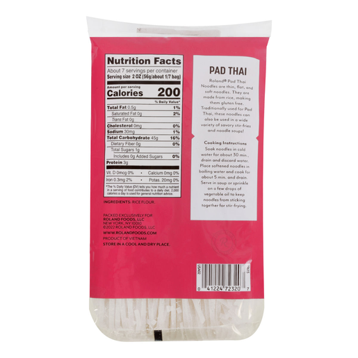 PALITOS ARROZ PAD THAI 1/0.395 KG ROLAND