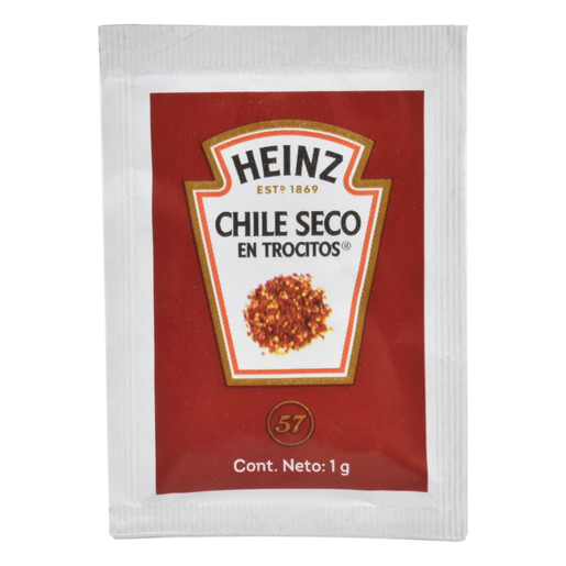 CHILE QUEBRADO 400/1GR HEINZ (CRUSHED P)