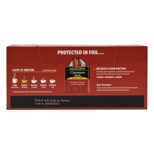 TE CANELA 1/28 PZAS BIGELOW