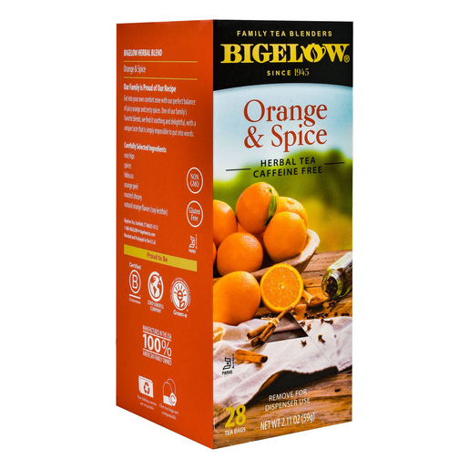 TE HERBAL NARANJA & ESPEC 1/28PZ BIGELOW