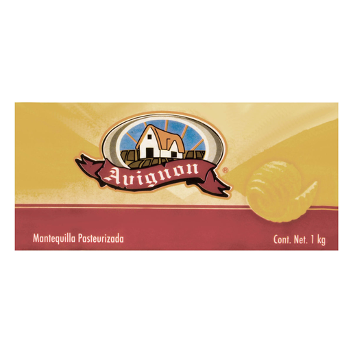 MANTEQUILLA BARRA 1 KG AVIGNON