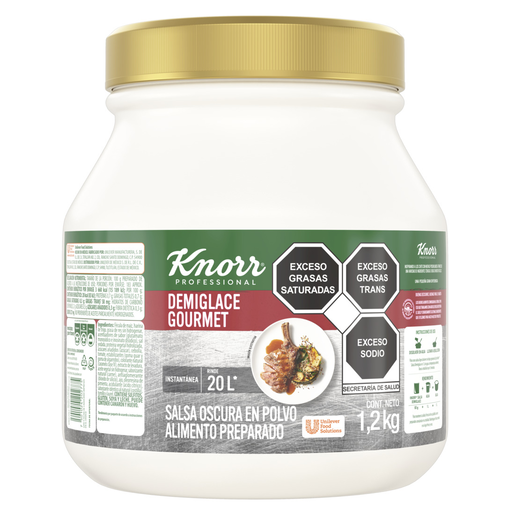DEMIGLASS GOURMET 1/1.20 KG KNORR