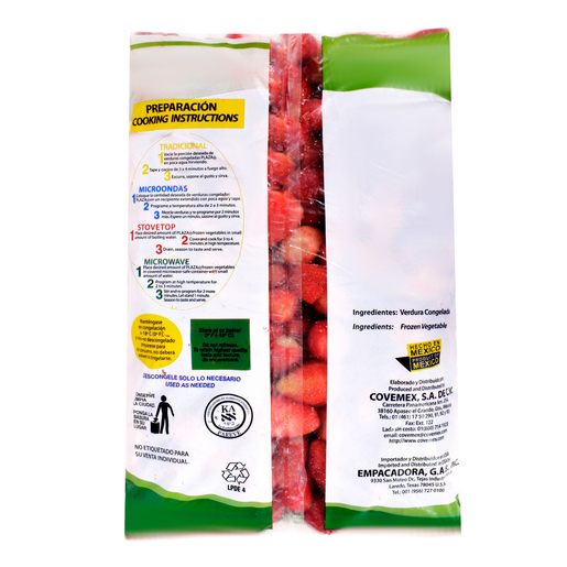 FRESA CONGELADA 1/2 KG LA PLAZA
