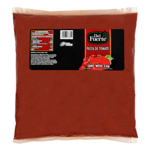 PASTA DE TOMATE BOLSA 1/3KG DEL FUERTE