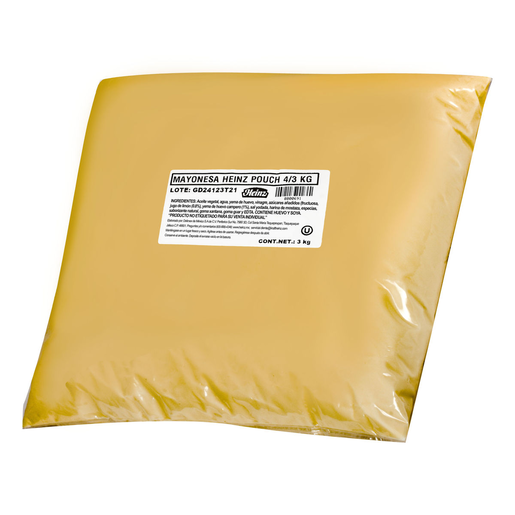 MAYONESA POUCH 3KGS HEINZ
