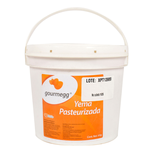 YEMA HUEVO CONG 1/4 KG GOURMEGG