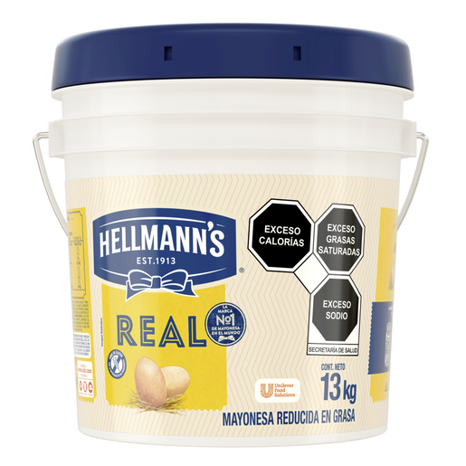 MAYONESA REAL 13KGS HELLMANS