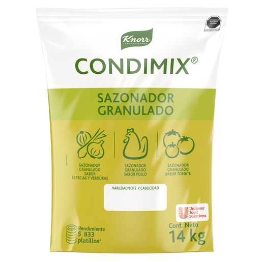 CONDIMIX SABOR POLLO SACO 14 K. KNORR