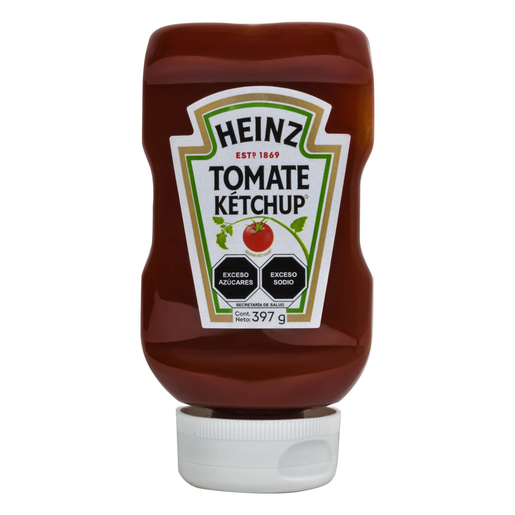 KETCHUP BOTELLA MX 16/397 GRS HEINZ