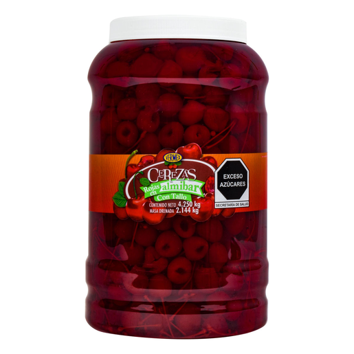 CEREZA ROJA MARASCHINO C/TALLO 4.25K VER