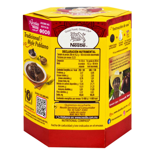 CHOCOLATE ABUELITA TABLE 6/.90G ABUELITA