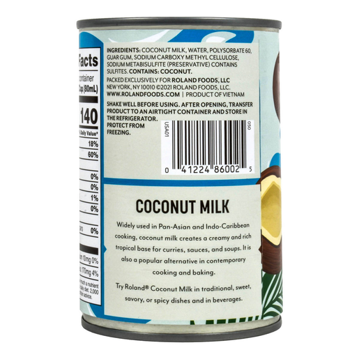 LECHE DE COCO 400 ML ROLAND