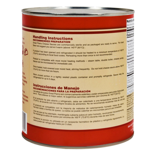 SALSA QUESO CHEDD 3KG GREAT PLAINS DAIRY