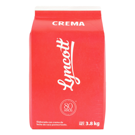 CREMA NATURAL 1/3.78 KG LYNCOTT