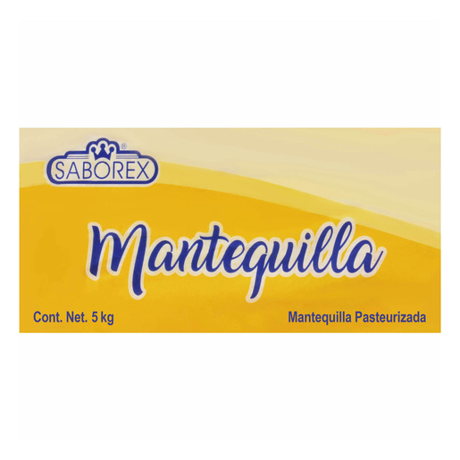 MANTEQUILLA BARRA 1/5 KG SABOREX