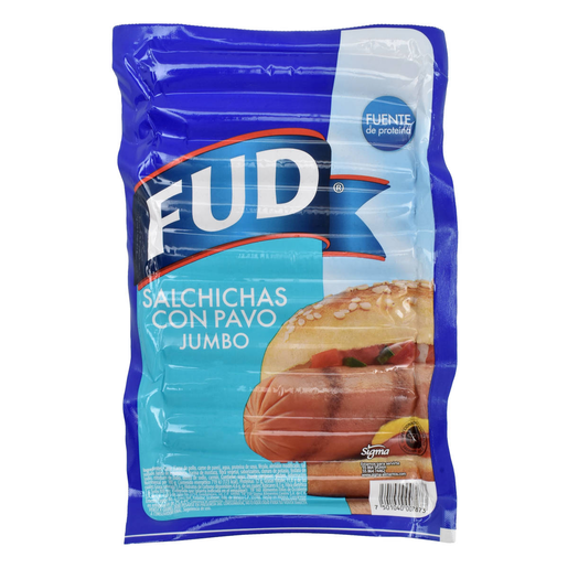 SALCHICHA JUMBO PAVO GRL 3 KG FUD