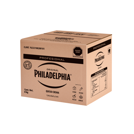 QUESO CREMA PHILADELPHIA 8 kg