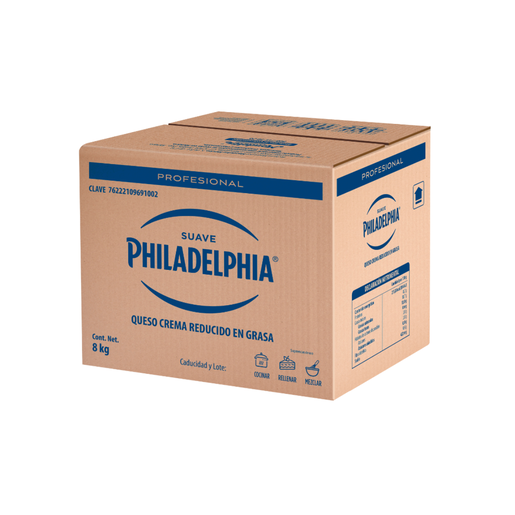 QUESO CREMA SUAVE PHILADELPHIA 8KG MDLZ
