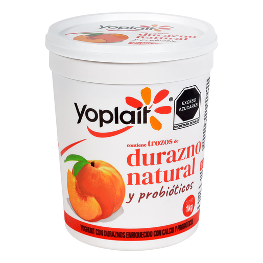 YOGHURT BATIDO DURAZNO 1 KG YPT