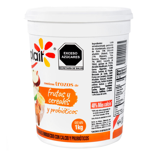 Yoghurt batido frutas cereales 1 kg Yoplait