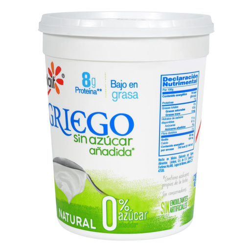 YOG GRIEGO BAT SIN AZUCAR NATURAL 1 kg