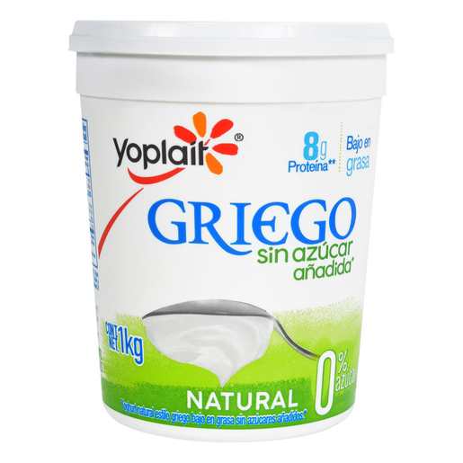 YOG GRIEGO BAT SIN AZUCAR NATURAL 1 kg