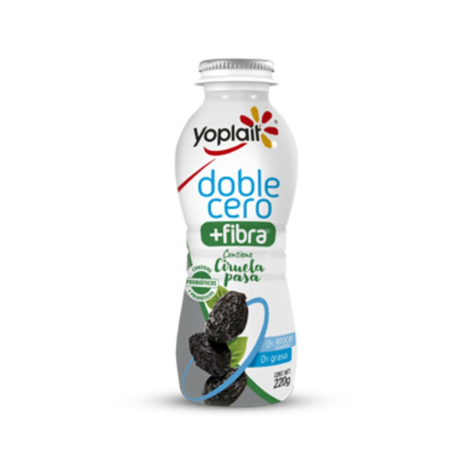 YOG DOBLE CERO FIBRA BEB CIRUELA 220G YP