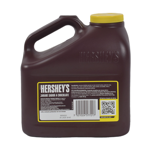 SYRUP CHOCOLATE GARRAFA 4/3.4 KG