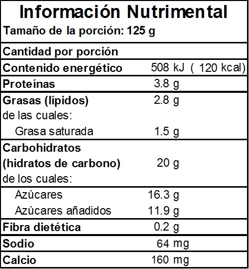 YOGHURT BATIDO FRUTAS CEREALES 125 G YPT YOGHURT BATIDO FRUTAS CEREALES 125 G YPT